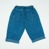 DENIM BERMUDA  WITH DORI MID WASH INFANT