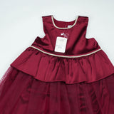 FROCK UMBRELLA MAROON TODDLER