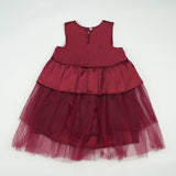 FROCK UMBRELLA MAROON TODDLER