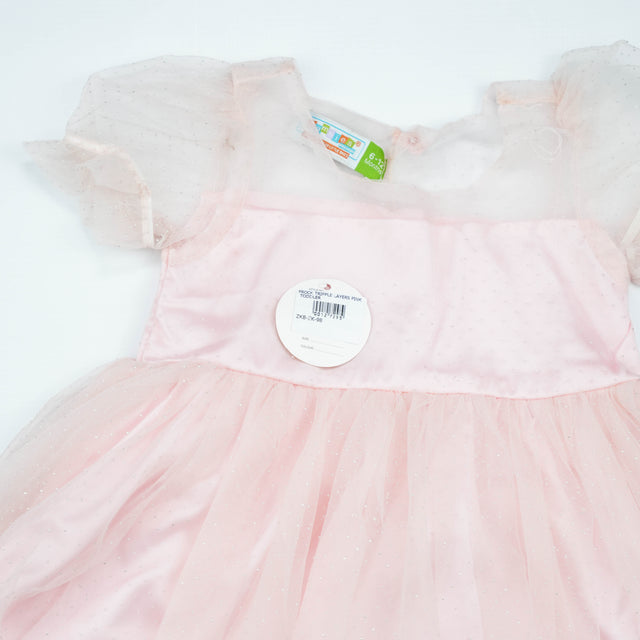 FROCK TRIPPLE LAYERS PINK TODDLER