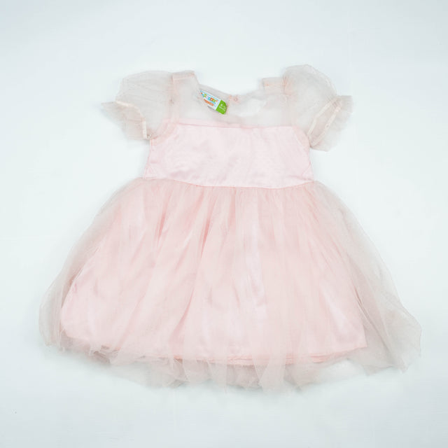 FROCK TRIPPLE LAYERS PINK TODDLER