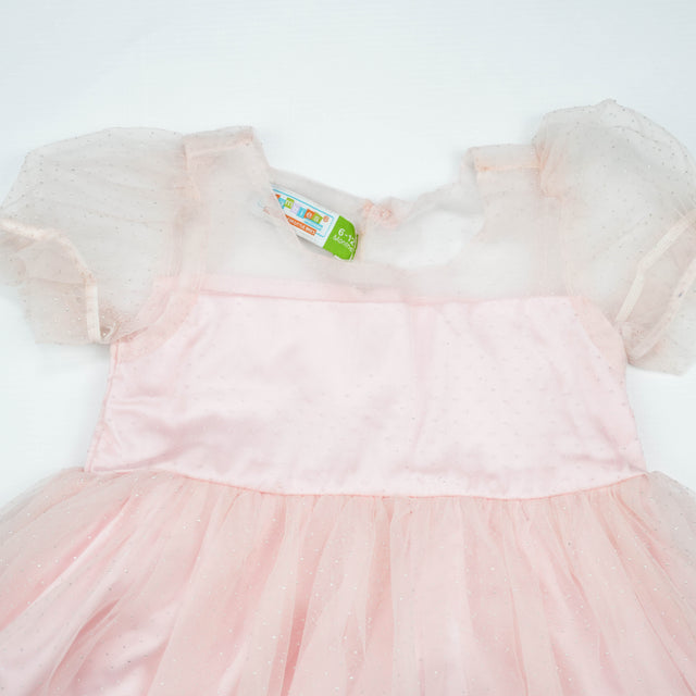 FROCK TRIPPLE LAYERS PINK TODDLER