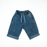 DENIM BERMUDA  WITH DORI BLUE INFANT