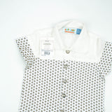 SHIRT CUT & SEW BOYS ABTRACT FLOWER INFANT