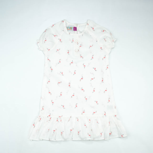 TOP WHITE LILAC FLOWER TODDLER