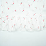 TOP WHITE LILAC FLOWER TODDLER