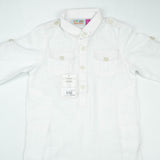 KURTA FRONT POCKER OFF WHITE TODDLER