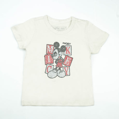 T SHIRT MICKIE OFF WHITE TODDLER