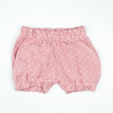 SHORT ELASTAIC BOTTOM GIRLS PINK INFANT