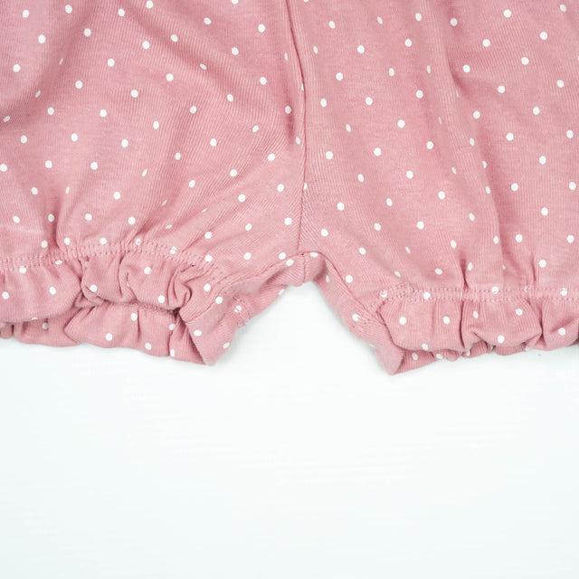 SHORT ELASTAIC BOTTOM GIRLS PINK INFANT