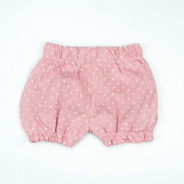 SHORT ELASTAIC BOTTOM GIRLS PINK INFANT