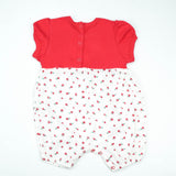 JUMPSUIT CONTRAS BOTTOM RED INFANT