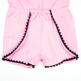 JUMPSUIT PINK WITH LACE INFANT