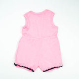 JUMPSUIT PINK WITH LACE INFANT