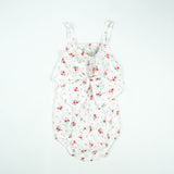 BODYSUIT FRONT BOW FLOWER INFANT