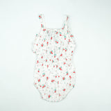 BODYSUIT FRONT BOW FLOWER INFANT