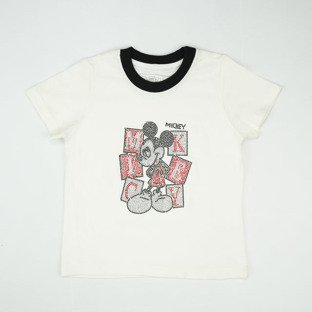 T SHIRT MICKIE WHITE TODDLER