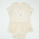 BODYSUIT WITH FRILL OFF WHITE INFANT