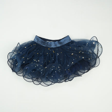 SKIRT FANCY NET BLUE INFANT