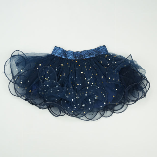 SKIRT FANCY NET BLUE INFANT