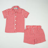 SUIT 3 PC BOYS RED