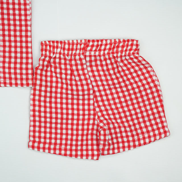 SUIT 3 PC BOYS RED