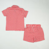 SUIT 3 PC BOYS RED