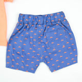 SUIT 2 PC ORANGE SHARK INFANT