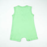 BODYSUIT SLEEVELESS POCKET GREEN INFANT