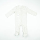 ROMPER TERRY LT GREY INFANT