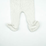 ROMPER TERRY LT GREY INFANT