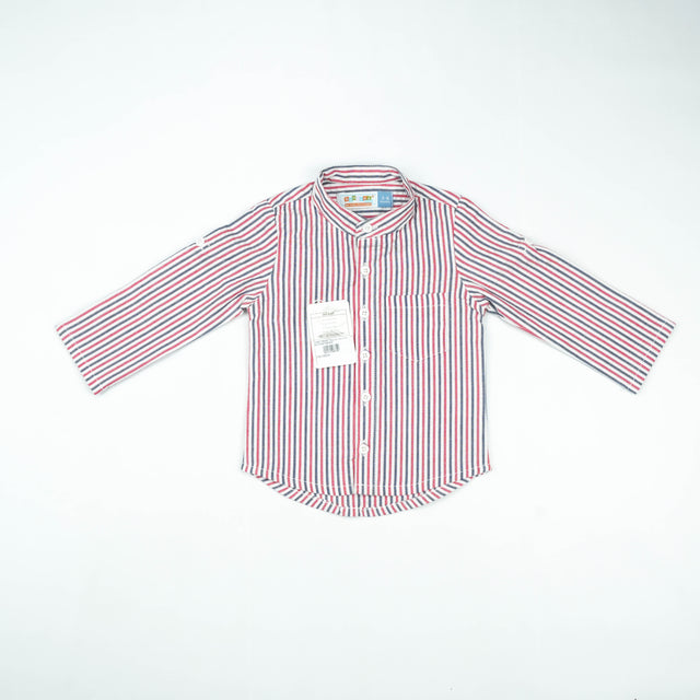 SHIRT FRONT POCKET BOYS RED STRIP INFANT