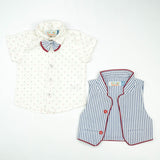 SUIT 3 PC BOYS RED INFANT