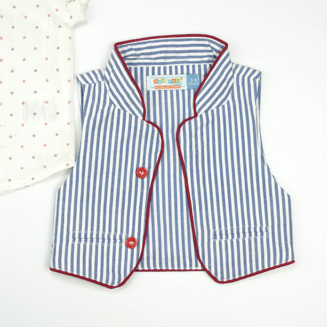 SUIT 3 PC BOYS RED INFANT