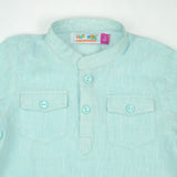 SHIRT KURTA FRONT POCKET BOYS MINT TOODLER