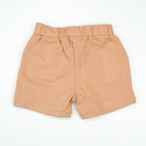 SHORTS DRAW STRING LT BROWN