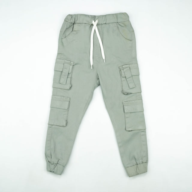 PANT CARGO LT GREY TODDLER
