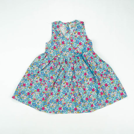 FROCK MOCK NECK MULTI FLORAL INFANT