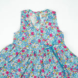 FROCK MOCK NECK MULTI FLORAL INFANT