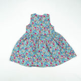 FROCK MOCK NECK MULTI FLORAL INFANT