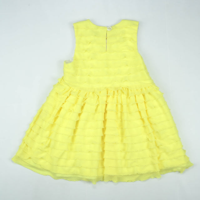 FROCK FRILL GIRLS NEON