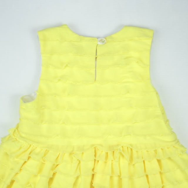 FROCK FRILL GIRLS NEON