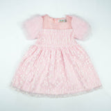 FROCK PLATE SLEEVES PINK TODDLER