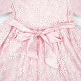 FROCK PLATE SLEEVES PINK TODDLER