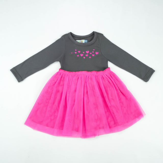 FROCK EMBRO PINK INFANT