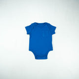 BODYSUIT FRONT POCKET NAVY INFANT