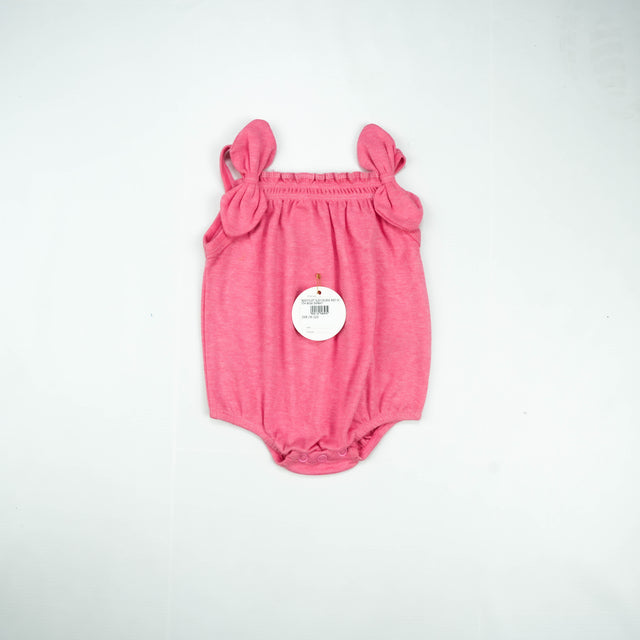 BODYSUIT SLEEVELESS RED WITH BOW INFANT