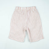 BERMUDA WOOVEN WHITE PINK TODDLER