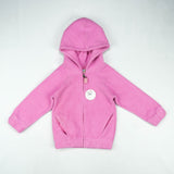 HOODIE BOTTOM RIB S.PINK TODDLER