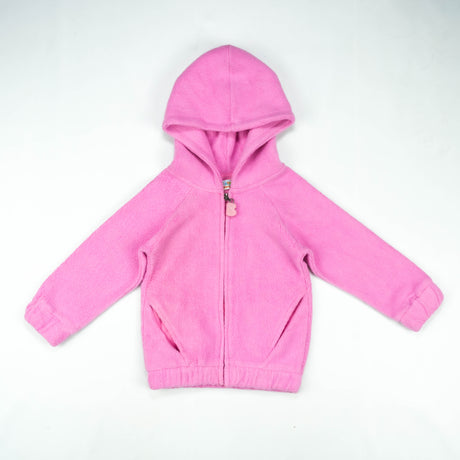 HOODIE BOTTOM RIB S.PINK TODDLER